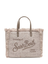 MC2 SAINT BARTH - Colette Tote Bag with Fringed Edges - Beige - LIDIASHOPPING® - Official Website