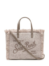 MC2 SAINT BARTH - Colette Tote Bag with Fringed Edges - Beige - LIDIASHOPPING® - Official Website