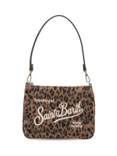 MC2 SAINT BARTH - Pochette Parisienne Mini con Motivo Animalier - Marrone - LIDIASHOPPING® - Official Website