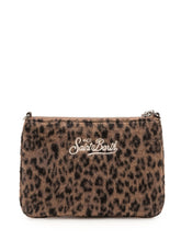 MC2 SAINT BARTH - Pochette Parisienne Mini con Motivo Animalier - Marrone - LIDIASHOPPING® - Official Website