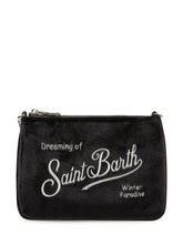 MC2 SAINT BARTH - Pochette Parisienne Mini con Ricamo - Nero - LIDIASHOPPING® - Official Website