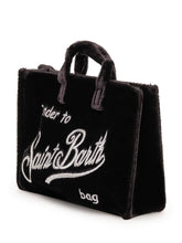 MC2 SAINT BARTH - Phone Bag con Lettering Ricamato - Blu - LIDIASHOPPING® - Official Website