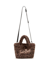 MC2 SAINT BARTH - Borsa Vanity Mini Effetto Pelliccia Animalier - Marrone - LIDIASHOPPING® - Official Website