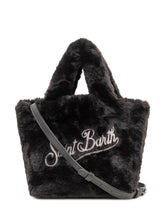 MC2 SAINT BARTH - Vanity Mini Faux Fur Tote Bag - Black - LIDIASHOPPING® - Official Website