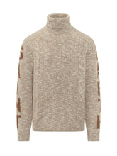MC2 SAINT BARTH - Turtleneck Sweater with Graphic Pattern - Beige - LIDIASHOPPING® - Official Website