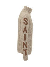 MC2 SAINT BARTH - Turtleneck Sweater with Graphic Pattern - Beige - LIDIASHOPPING® - Official Website
