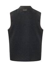 MC2 SAINT BARTH - Spencer Vest with Patch Pockets - Blue - LIDIASHOPPING® - Official Website