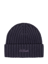 MC2 SAINT BARTH - Berretto Wengen a Maglia Coste - Blu - LIDIASHOPPING® - Official Website