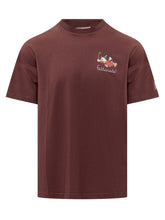 MC2 SAINT BARTH - Arnott T-shirt with Figurative Motif - Red - LIDIASHOPPING® - Official Website