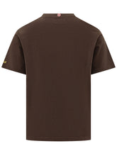 MC2 SAINT BARTH - Arnott T-shirt with Cocktail Motif - Brown - LIDIASHOPPING® - Official Website