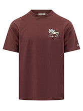 MC2 SAINT BARTH - T-shirt Arnott Warm con Ricamo Grafico - Rosso - LIDIASHOPPING® - Official Website
