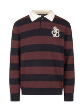 MC2 SAINT BARTH - Polo Belmont a Righe con Ricamo - Multicolore - LIDIASHOPPING® - Official Website