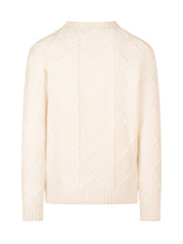 MC2 SAINT BARTH - Maglia Bergen a Trecce con Ricamo - Bianco - LIDIASHOPPING® - Official Website