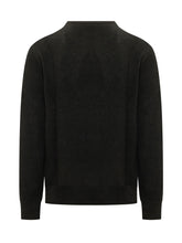MC2 SAINT BARTH - Heron Sweater with Central Lettering - Black - LIDIASHOPPING® - Official Website
