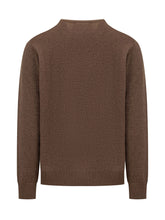 MC2 SAINT BARTH - Heron Sweater with Mountain Embroidery - Brown - LIDIASHOPPING® - Official Website