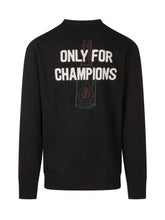 MC2 SAINT BARTH - Heron Logo Crewneck Sweater - Black - LIDIASHOPPING® - Official Website