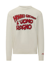 MC2 SAINT BARTH - Maglia Girocollo con Scritta Grafica - Bianco - LIDIASHOPPING® - Official Website
