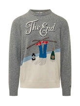 MC2 SAINT BARTH - Maglia Heron con Grafica Sci - Grigio - LIDIASHOPPING® - Official Website