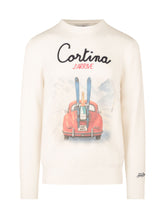 MC2 SAINT BARTH - Maglia Heron con Stampa - Bianco - LIDIASHOPPING® - Official Website