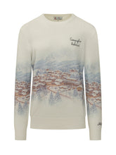 MC2 SAINT BARTH - Maglione Heron con Stampa Paesaggio - Bianco - LIDIASHOPPING® - Official Website