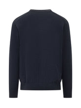 MC2 SAINT BARTH - Heron Sweater with Chef Embroidery - Blue - LIDIASHOPPING® - Official Website