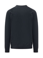 MC2 SAINT BARTH - Heron Sweater with Après Ski Embroidery - Blue - LIDIASHOPPING® - Official Website