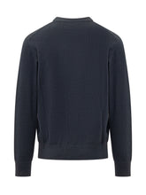 MC2 SAINT BARTH - Heron Sweater with Cocktail Embroidery - Blue - LIDIASHOPPING® - Official Website