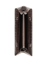 TOM FORD - Crocodile Pattern Clutch - Brown - LIDIASHOPPING® - Official Website