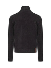RRD - Cardigan con Collo Alto e Zip Integrale - Blu - LIDIASHOPPING® - Official Website