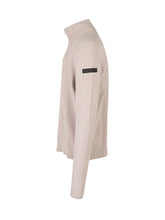 RRD - Maglia con Collo Alto e Mezza Zip - Beige - LIDIASHOPPING® - Official Website