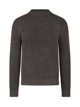 RRD - Maglia Girocollo con Lavorazione a Spina di Pesce - Nero - LIDIASHOPPING® - Official Website