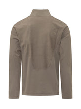 SATISFY - Maglia Tecnica con Collo Alto e Zip - Beige - LIDIASHOPPING® - Official Website