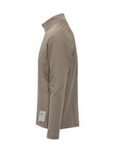 SATISFY - Maglia Tecnica con Collo Alto e Zip - Beige - LIDIASHOPPING® - Official Website