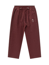 BOBO CHOSES - Pantaloni con Pince e Ricamo - Rosso - LIDIASHOPPING® - Official Website