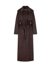 IVY OAK - Camerona Short Trench Coat with Belt - Brown - LIDIASHOPPING® - Official Website