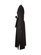 IVY OAK - Cappotto Celia Sue Lungo con Cintura - Nero - LIDIASHOPPING® - Official Website