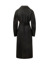 IVY OAK - Cappotto Lungo Cybele con Cintura - Nero - LIDIASHOPPING® - Official Website