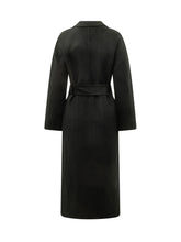 IVY OAK - Cappotto Lungo Celia con Cintura - Nero - LIDIASHOPPING® - Official Website