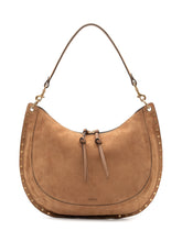 ISABEL MARANT - Borsa Oskan Soft con Borchie - Marrone - LIDIASHOPPING® - Official Website