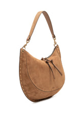 ISABEL MARANT - Borsa Oskan Soft con Borchie - Marrone - LIDIASHOPPING® - Official Website