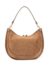 ISABEL MARANT - Borsa Oskan Soft con Borchie - Marrone - LIDIASHOPPING® - Official Website