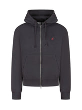 GRAMICCI - Felpa con Cappuccio e Zip - Blu - LIDIASHOPPING® - Official Website