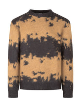 GRAMICCI - Maglia Girocollo con Fantasia Astratta - Beige - LIDIASHOPPING® - Official Website