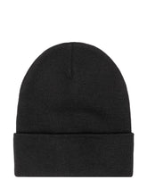 MONCLER GRENOBLE - Beanie with Wide Turn Up - Black - LIDIASHOPPING® - Official Website