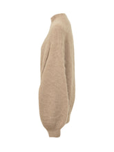 IRO - Maglia Groovy a Collo Alto - Beige - LIDIASHOPPING® - Official Website