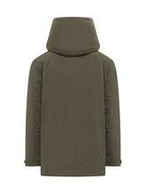 YVES SALOMON - Parka con Cappuccio e Tasche a Patta - Verde - LIDIASHOPPING® - Official Website