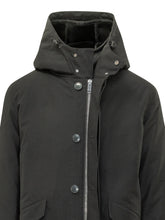 YVES SALOMON - Parka con Cappuccio e Tasche a Patta - Nero - LIDIASHOPPING® - Official Website