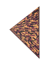 PUCCI - Foulard Triangolare con Motivo Radiale - Rosso - LIDIASHOPPING® - Official Website