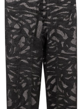 PUCCI - Collant con Motivo Jacquard Astratto - Nero - LIDIASHOPPING® - Official Website