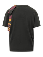 PUCCI - T-shirt with Knotted Scarf - Black - LIDIASHOPPING® - Official Website